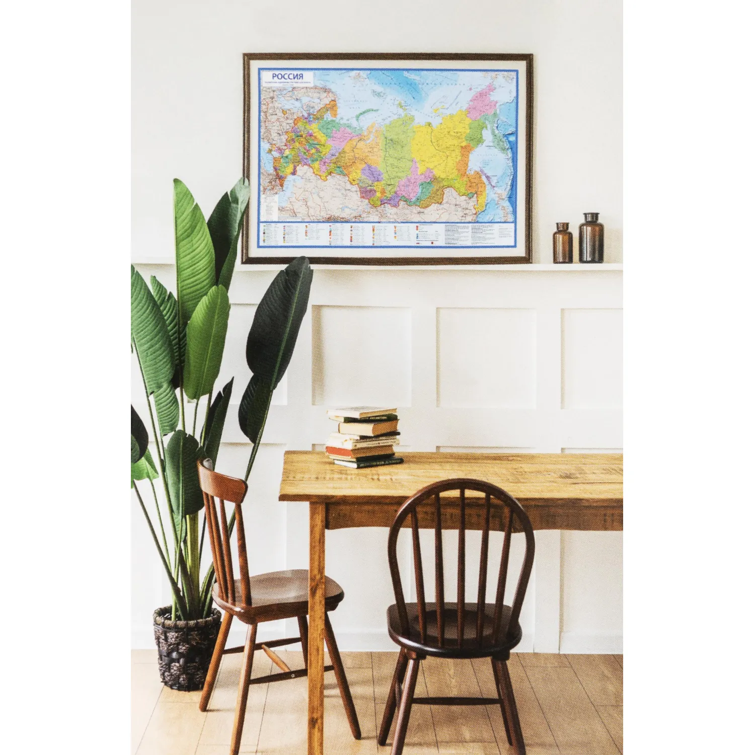 Карта настенная Россия политико-администр Globen,1:4,5млн,1980x1340,КН094 - фото 7