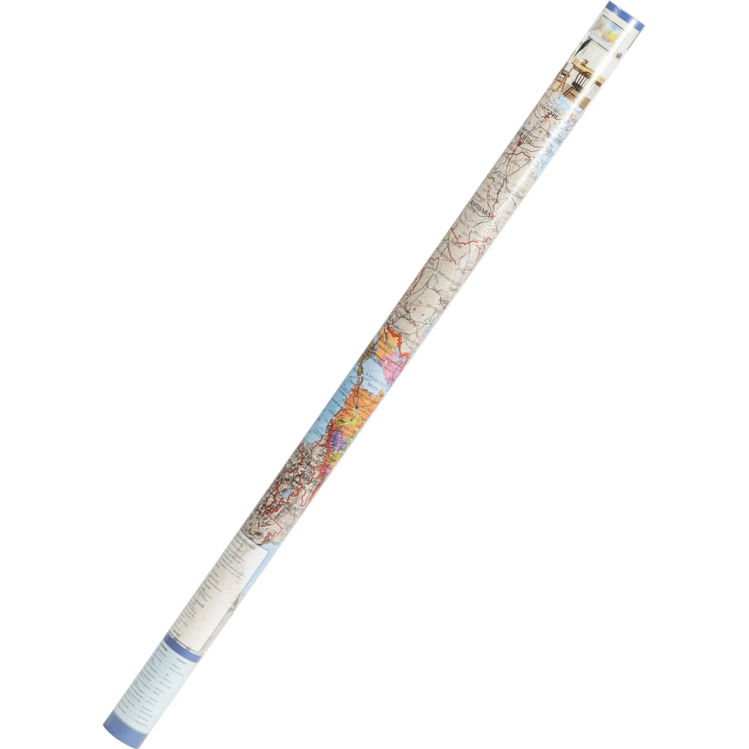 Карта настенная Россия политико-администр Globen,1:4,5млн,1980x1340,КН094 - фото 8