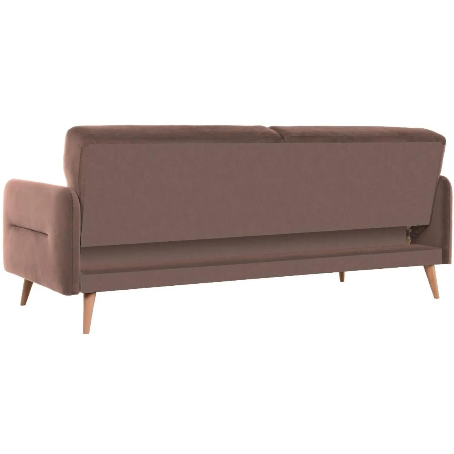 Диван 0MX_ХД Finsoffa HYGGE Relax 3,раскл.2подушки,тк.вел.Formula 225 корич - фото 4