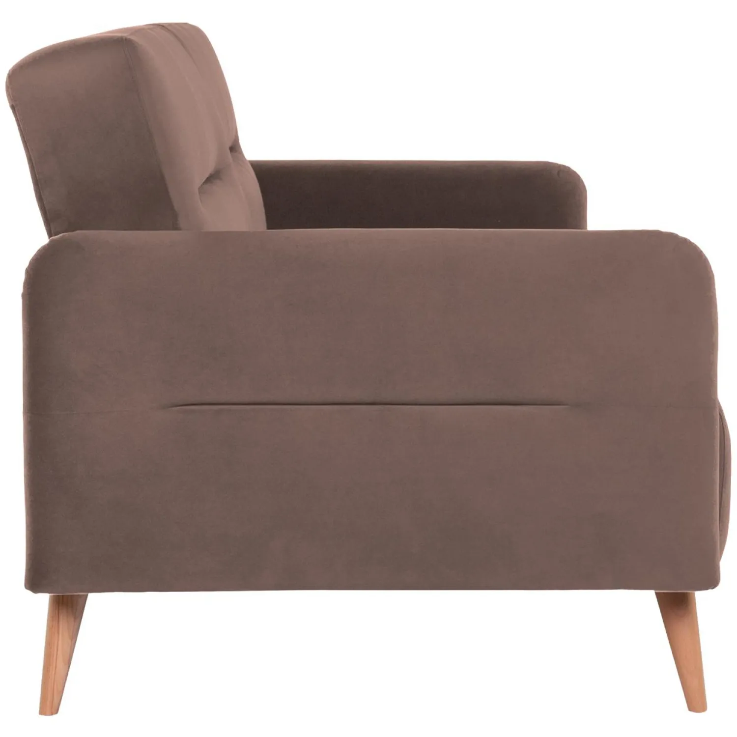 Диван 0MX_ХД Finsoffa HYGGE Relax 3,раскл.2подушки,тк.вел.Formula 225 корич - фото 5