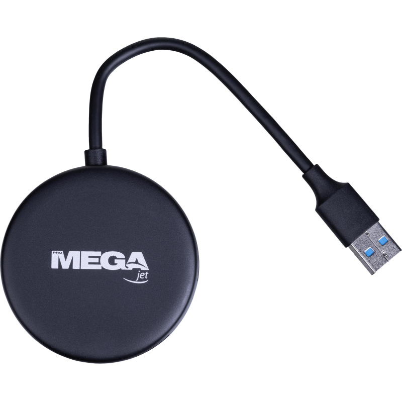 Разветвитель USB  HS004 USB 3.0x4/черный - фото 5