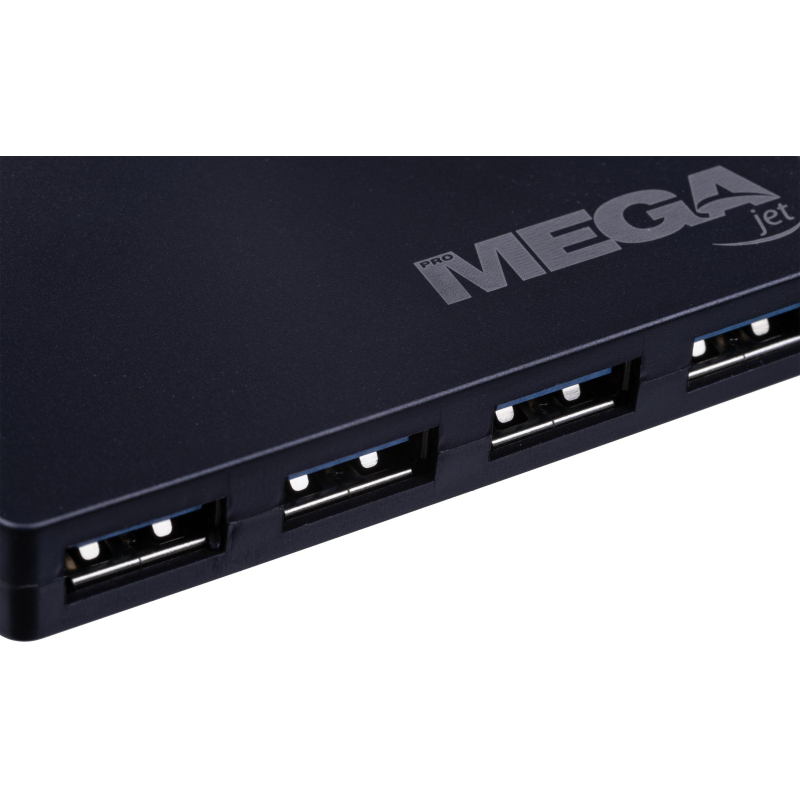 Разветвитель USB  HS005 USB 3.0x4/черный - фото 7