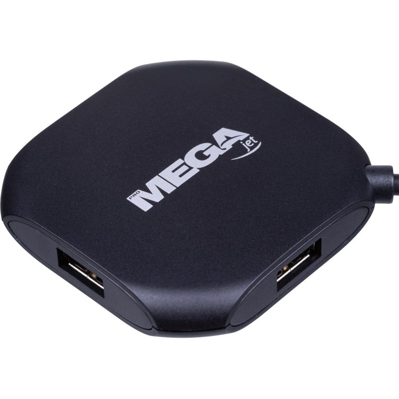 Разветвитель USB ProMega Jet HS007 USB 2.0x4шт/черный - фото 3
