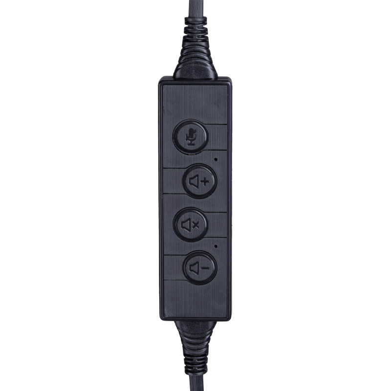 Гарнитура  HWH002 проводные с микрофоном USB 2.0/регулятор/2м - фото 8