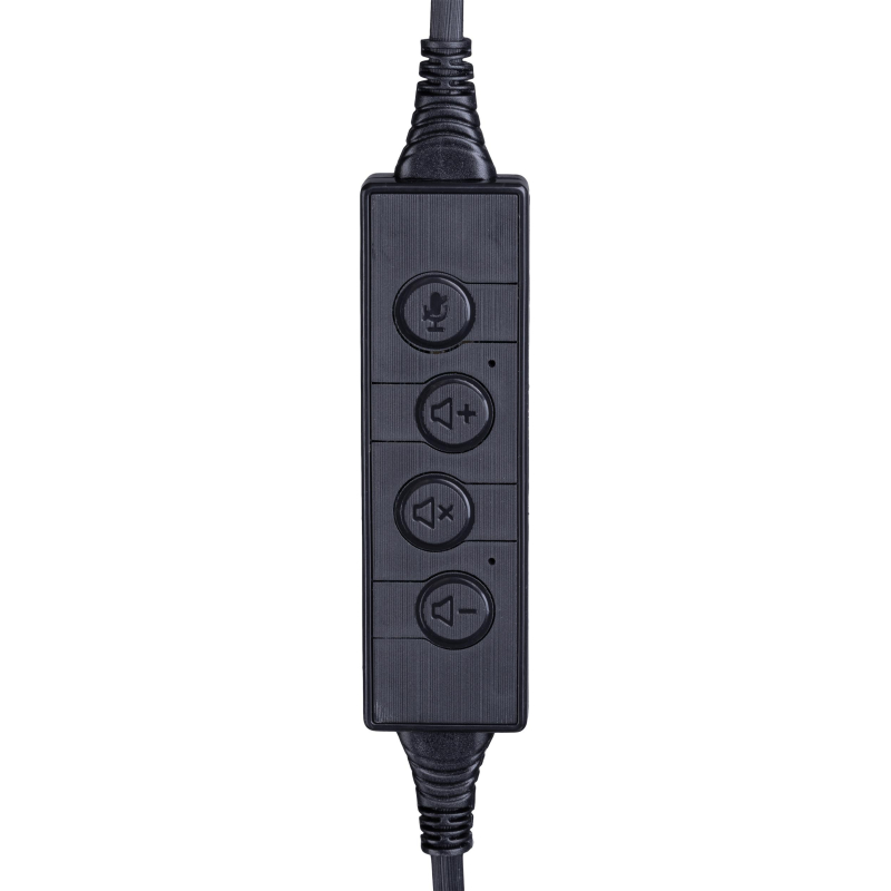 Гарнитура  HWH002 проводные с микрофоном USB 2.0/регулятор/2м - фото 12