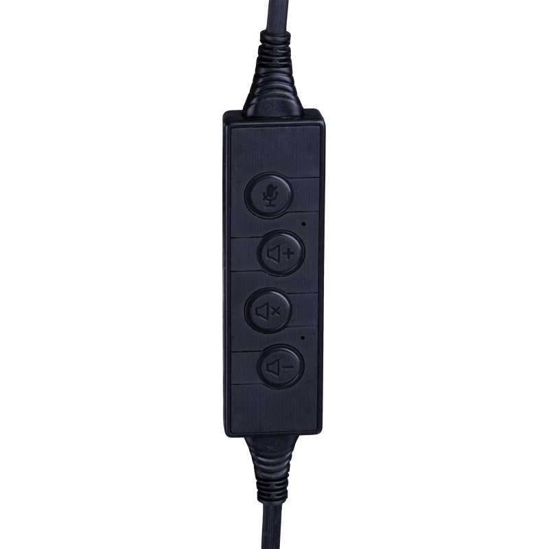 Гарнитура  HWH003 проводные с микрофоном USB 2.0/регулятор/2м - фото 12