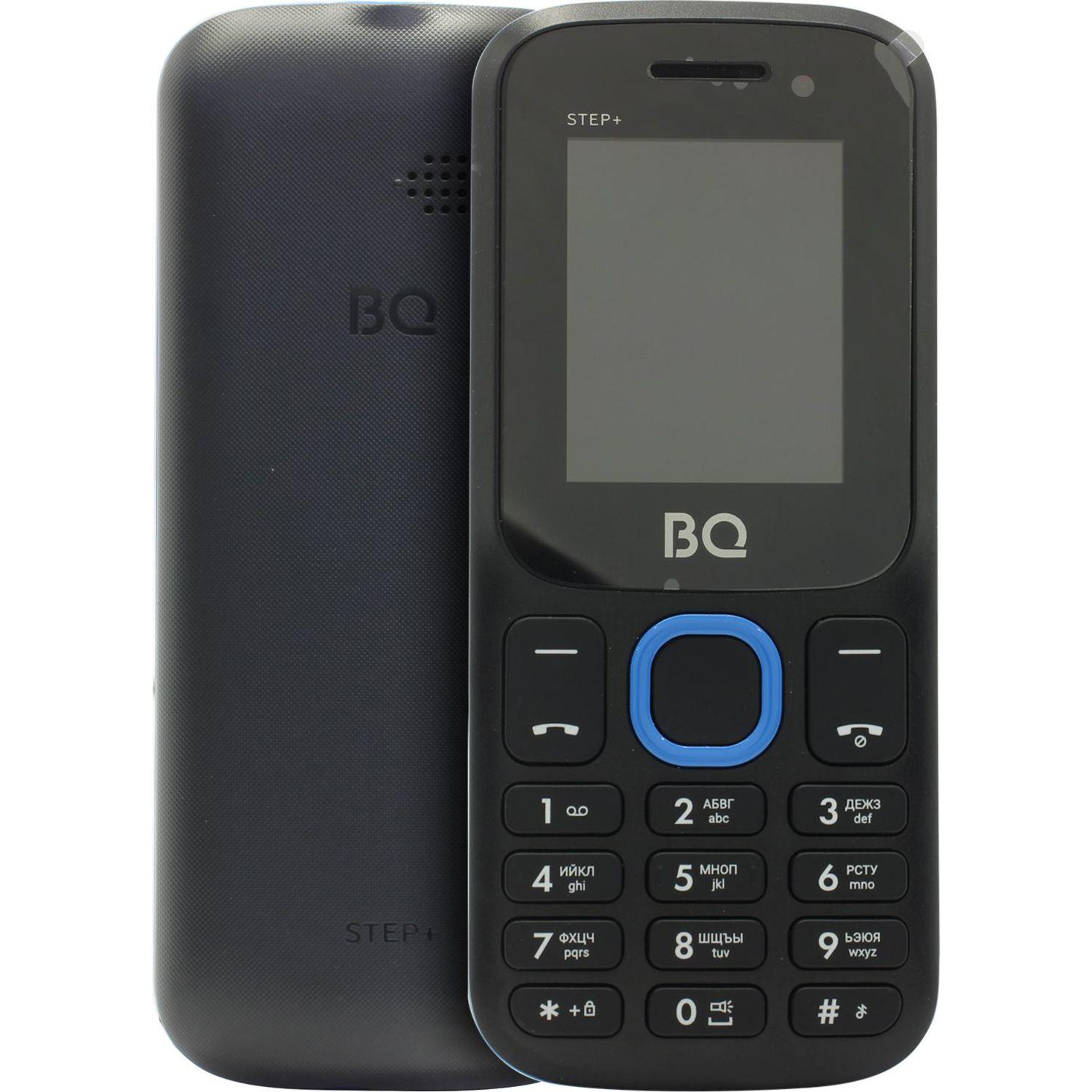 Мобильный телефон  BQ 1848 Step+ Black+Blue - фото 1