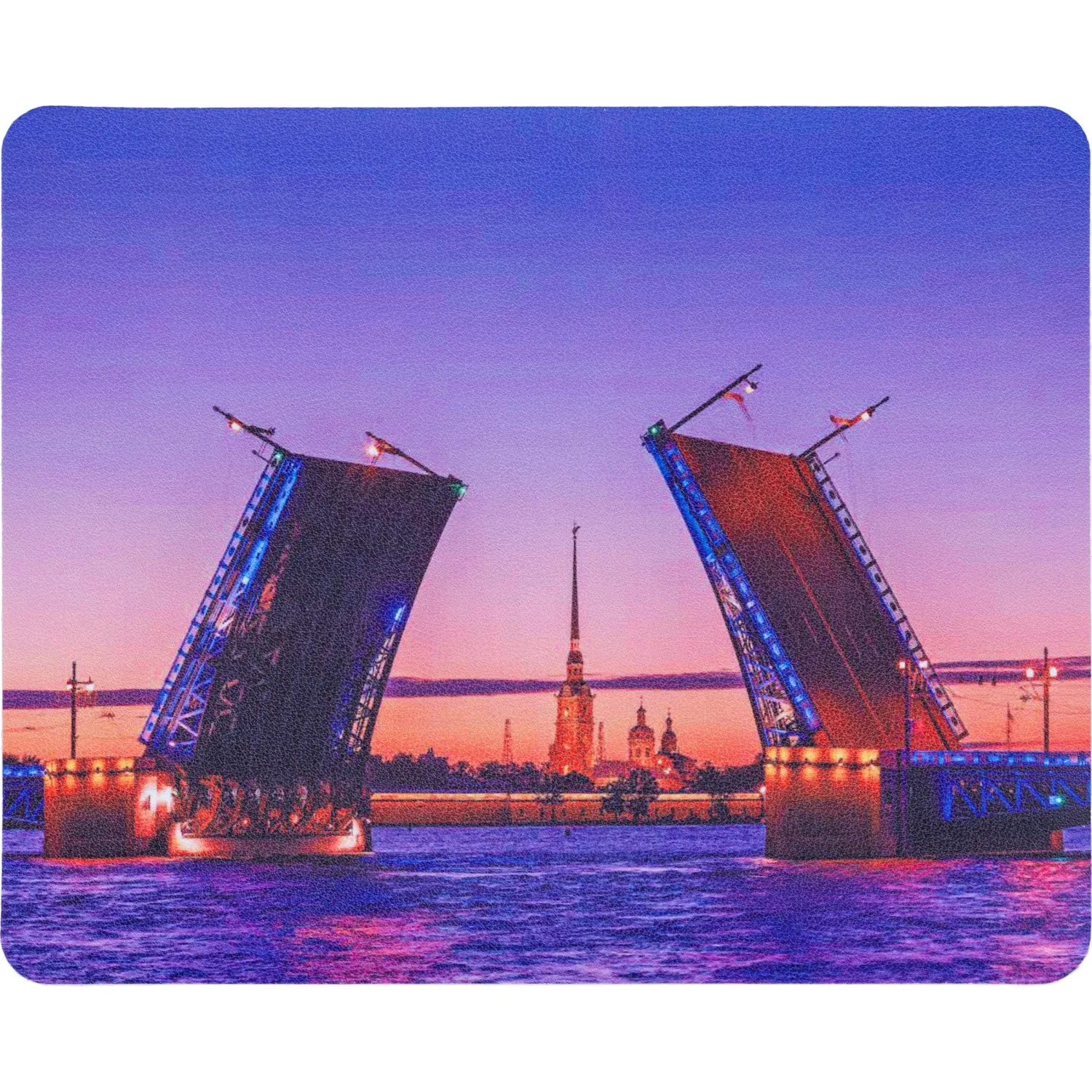 Коврик для мыши HMP0015 иск.кожа/22х18х0,12 - фото 8