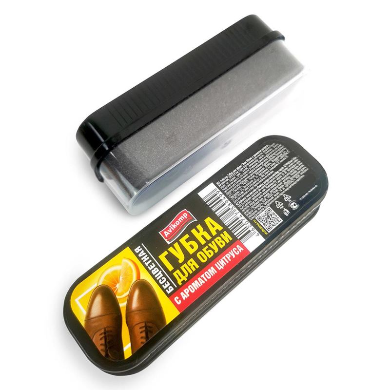 Губка для обуви Clean Shoes, с аром. цитруса,бесцв,12х4х4,5см Avikomp,89499 - фото 3