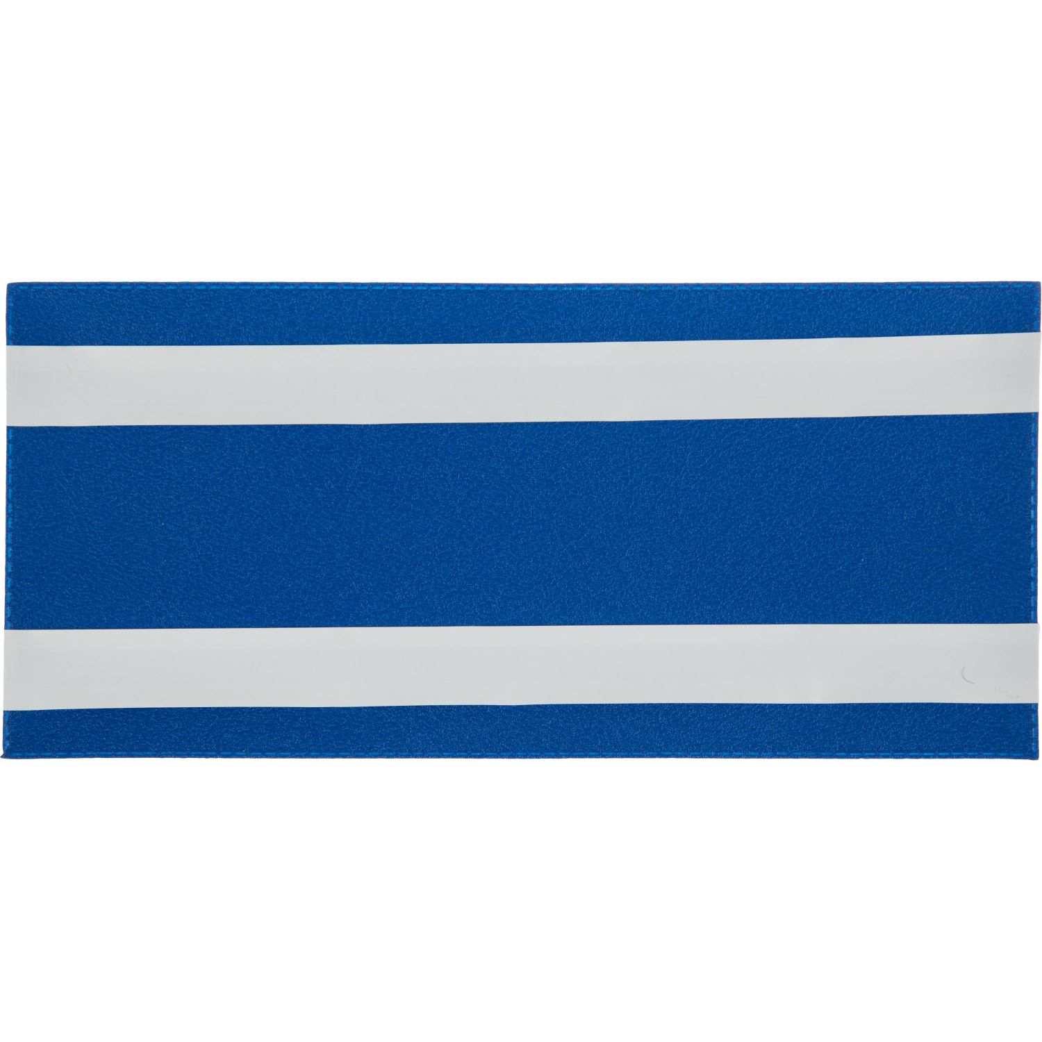 Карман для маркировки самоклеющийся синий 150x67 мм горизонт. (10шт/уп) - фото 2