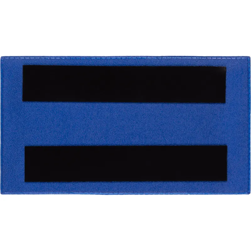 Карман для маркировки магнитный синий 113x53 мм горизонатльный (10шт/уп) - фото 2