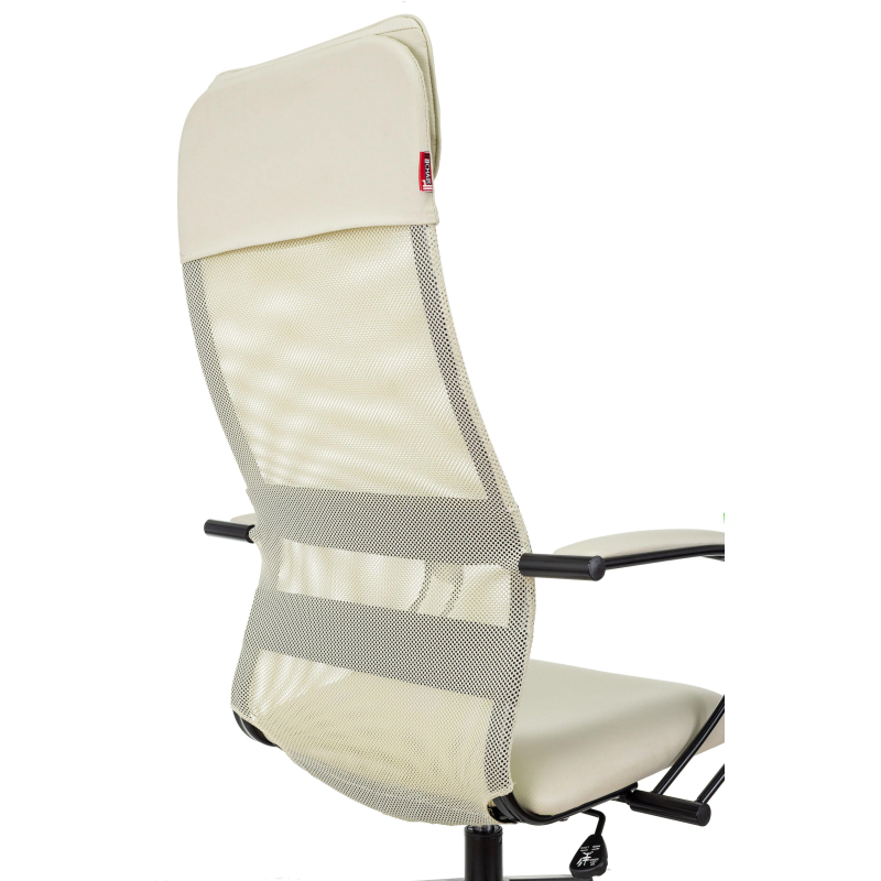 Кресло VB_EChair-655 TPU_BG сетка/экокожа бежевый пластик - фото 8