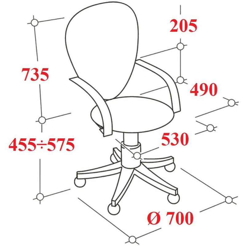 Кресло VB_EChair-655 TPU_BG сетка/экокожа бежевый пластик - фото 9