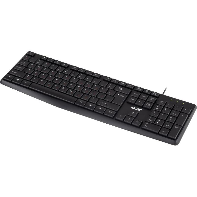 Клавиатура Acer OKW121 черный USB (ZL.KBDEE.00B) - фото 3