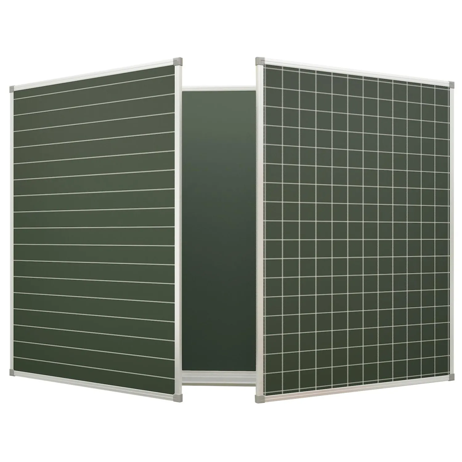 Доска магнитно-меловая Attache 100х300см 3-секц с разлиновкой - фото 2