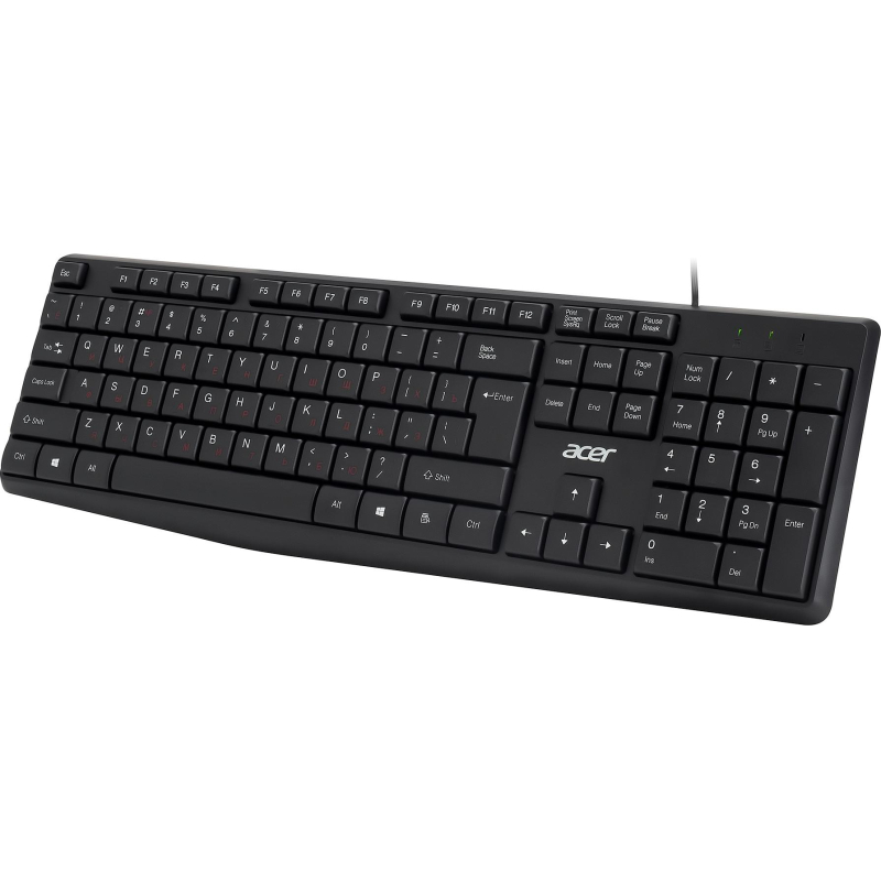 Набор клавиатура+мышь Acer OMW141 кл/мышь:черный USB (ZL.MCEEE.01M) - фото 3