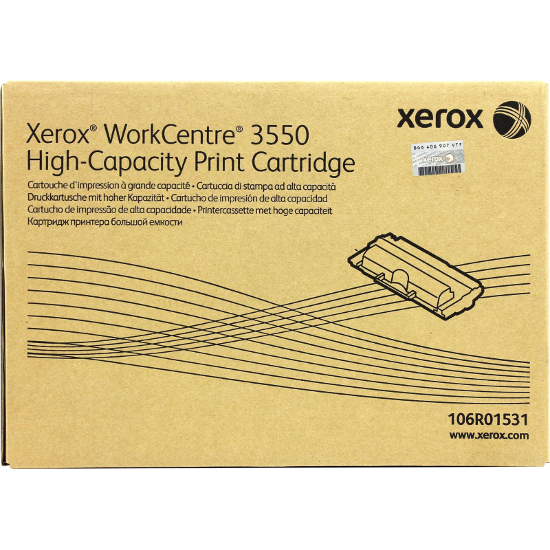 Картридж лазерный Xerox 106R01531 чер. для WC3550 - фото 3