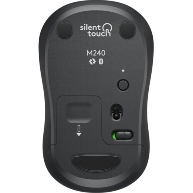 Мышь компьютерная Logitech M240 Bluetooth - GRAPHITE - SILENT - фото 5