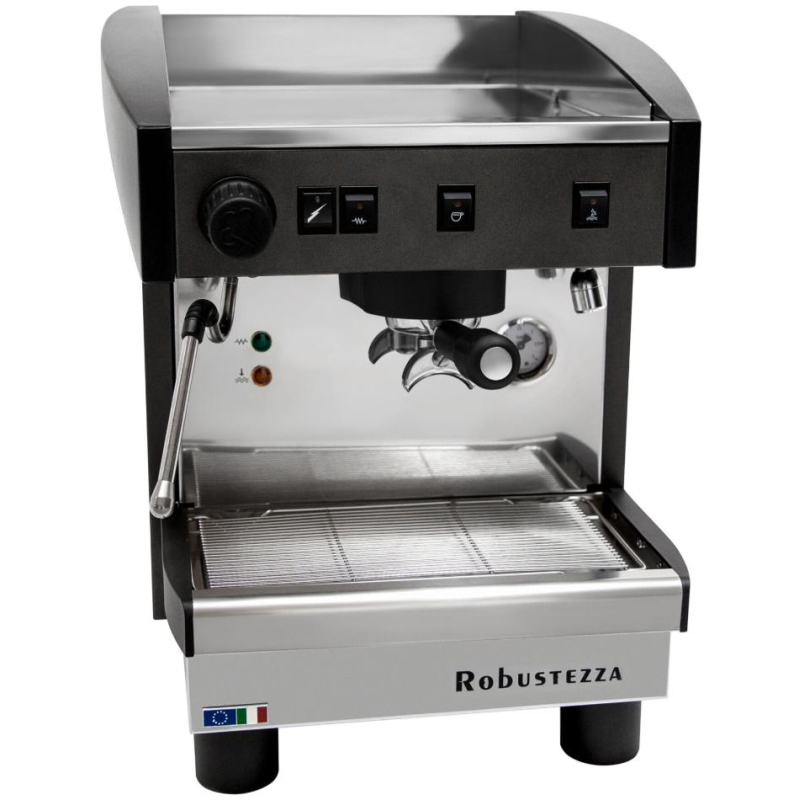 Кофемашина полуавтомат Robustezza St1M/ Черная+Высокая Группа 1Ф - фото 1