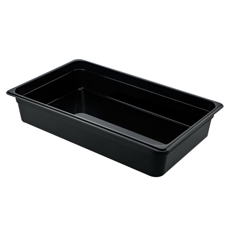 Гастроемкость Restola полипроп 1/1х4&#039;&#039; (100мм) 530х325 черная, 422100113 - фото 1