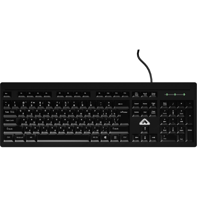Клавиатура проводная БЕШТАУ КЛ104РУ 104 клавиши, USB, 1,8м, KЛ104PY/TВ - фото 1