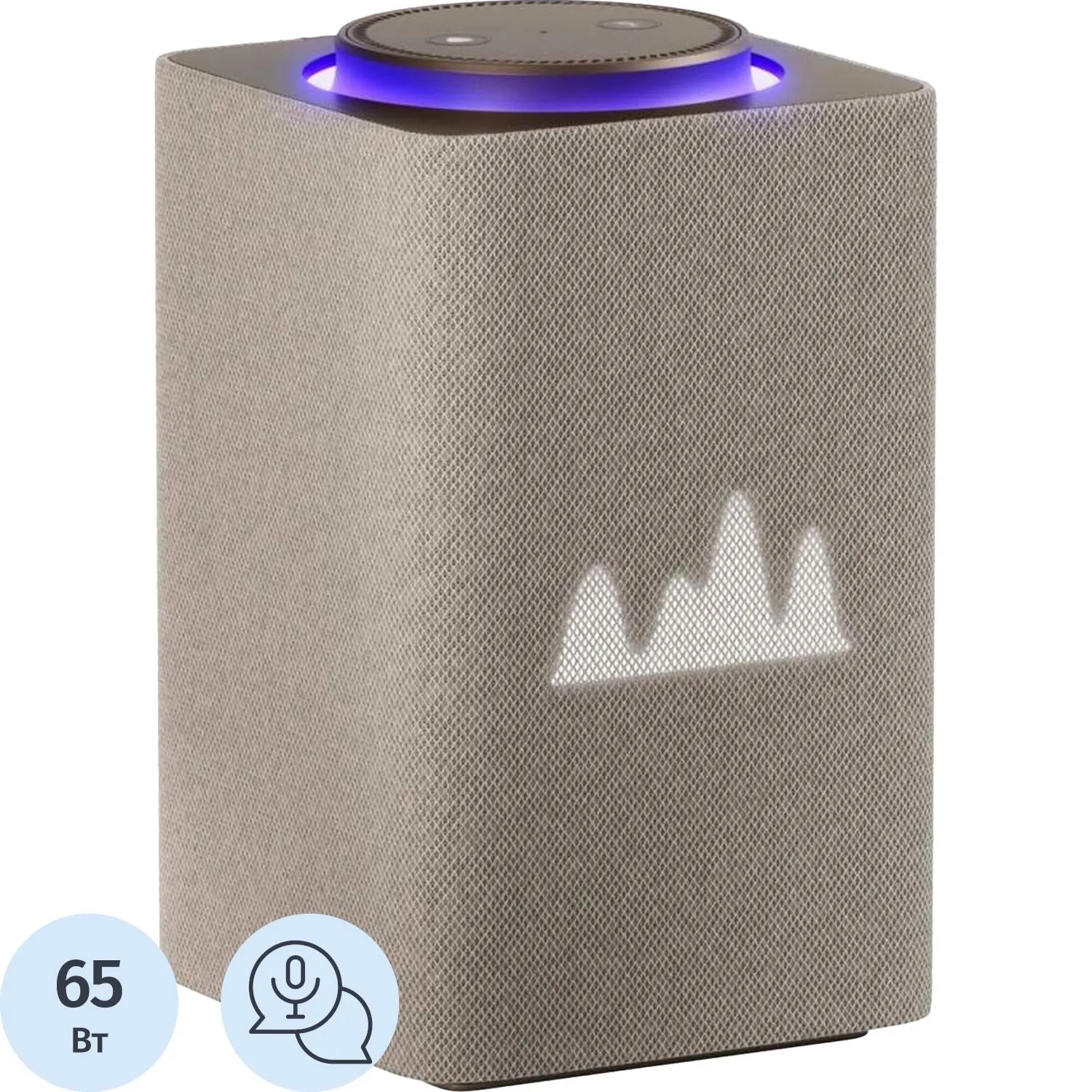 Умная колонка Яндекс Станция Макс Zigbee, бежевый/beige (YNDX-00053E) - фото 1