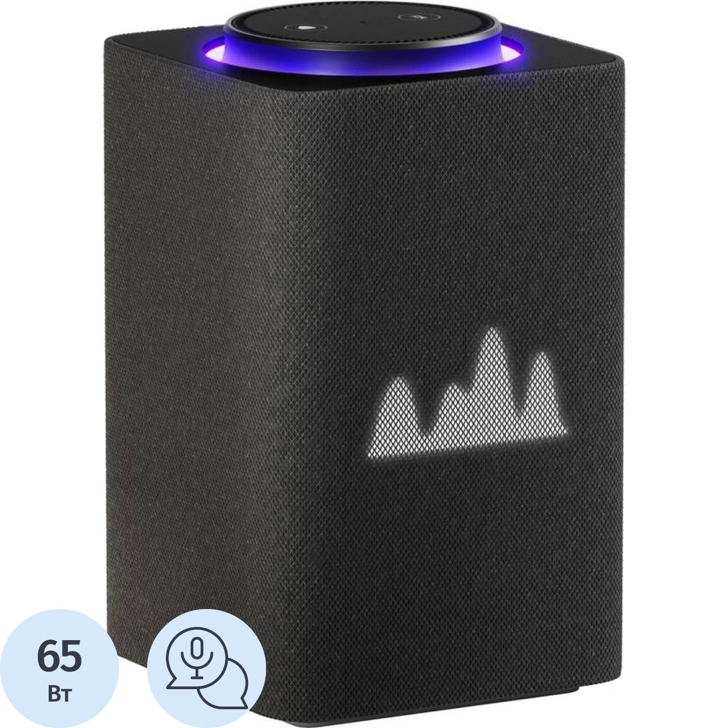 Умная колонка Яндекс Станция Макс Zigbee, графит/black (YNDX-00053K) - фото 1