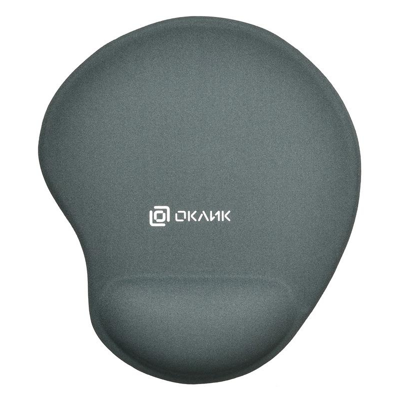 Коврик для мыши Oklick OK-RG0550-GR Мини серый 230x200x20мм - фото 1