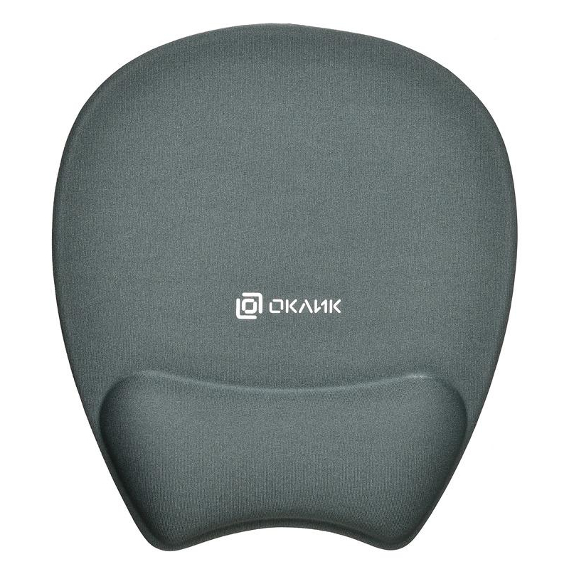 Коврик для мыши Oklick OK-RG0580-GR Мини серый 250x220x24мм - фото 1