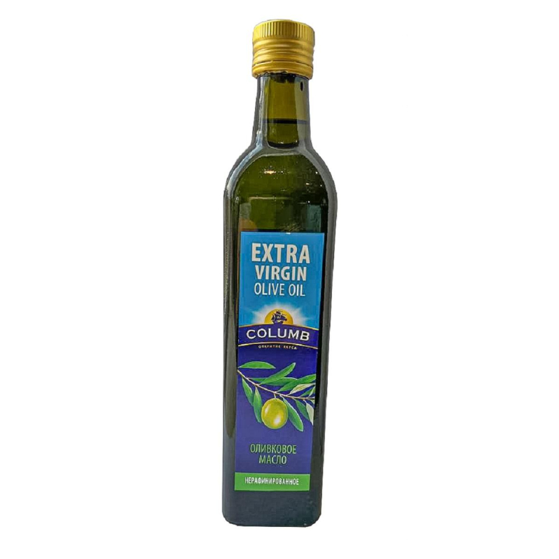 Масло Columb оливковое нераф. высш. кач. Extra Virgin olive oil 500 мл - фото 1