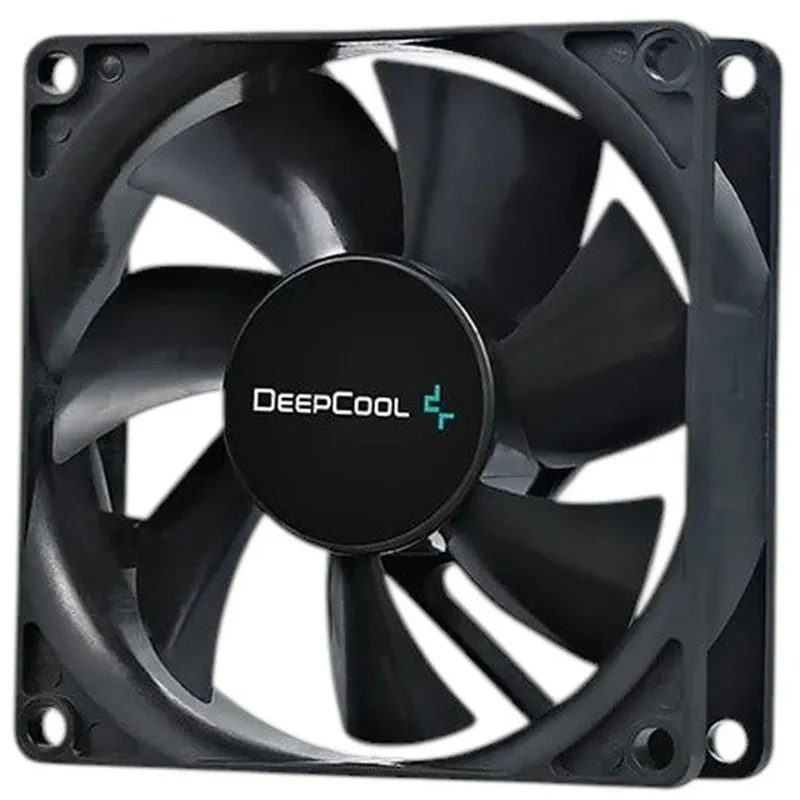 Вентилятор DEEPCOOL Xfan80 80x80x25мм черн 1800об/мин - фото 1
