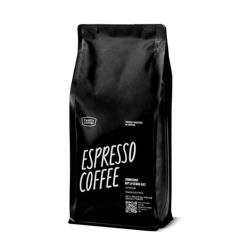 Кофе в зернах Tasty Coffee Эфиопия Иргачефф, 1кг - фото 1