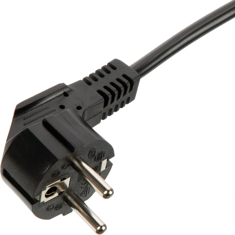 Кабель питания Euro-C13 (F), 10А, 0,75мм2, 1.8м, чер (OPC001) - фото 6