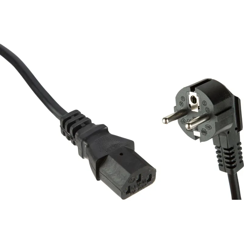 Кабель питания Euro-C13 (F), 10А, 0,75мм2, 1.8м, чер (OPC001) - фото 11