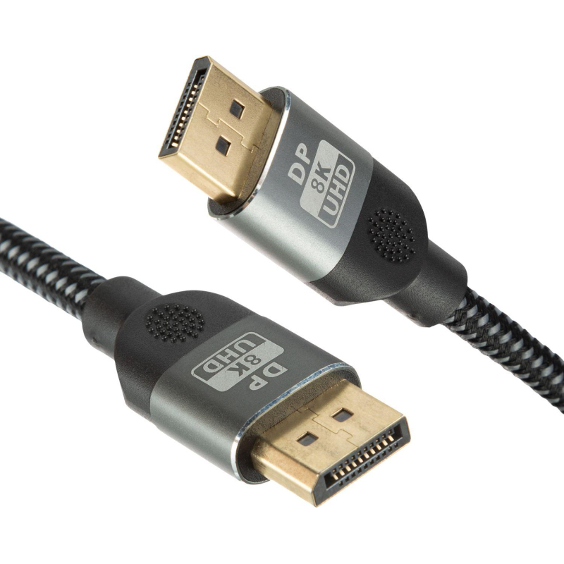 Кабель DisplayPort 8K 1.4 M/M, 2м, чер (OAVDC006) - фото 1