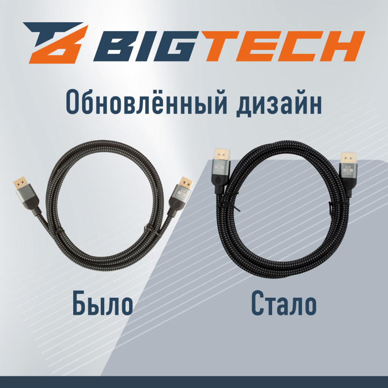 Кабель DisplayPort 8K 1.4 M/M, 2м, чер (OAVDC006) - фото 6