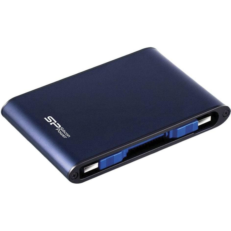 Портативный HDD Silicon Power Armor A80 2Tb/2.5/Синий (SP020TbPHDA80S3B) - фото 2