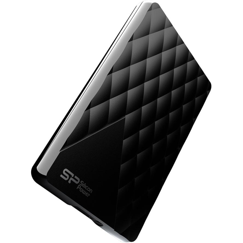 Портативный HDD Silicon Power Diamond D06 2Tb/2.5/Черный(SP020TbPHDD06S3K) - фото 3
