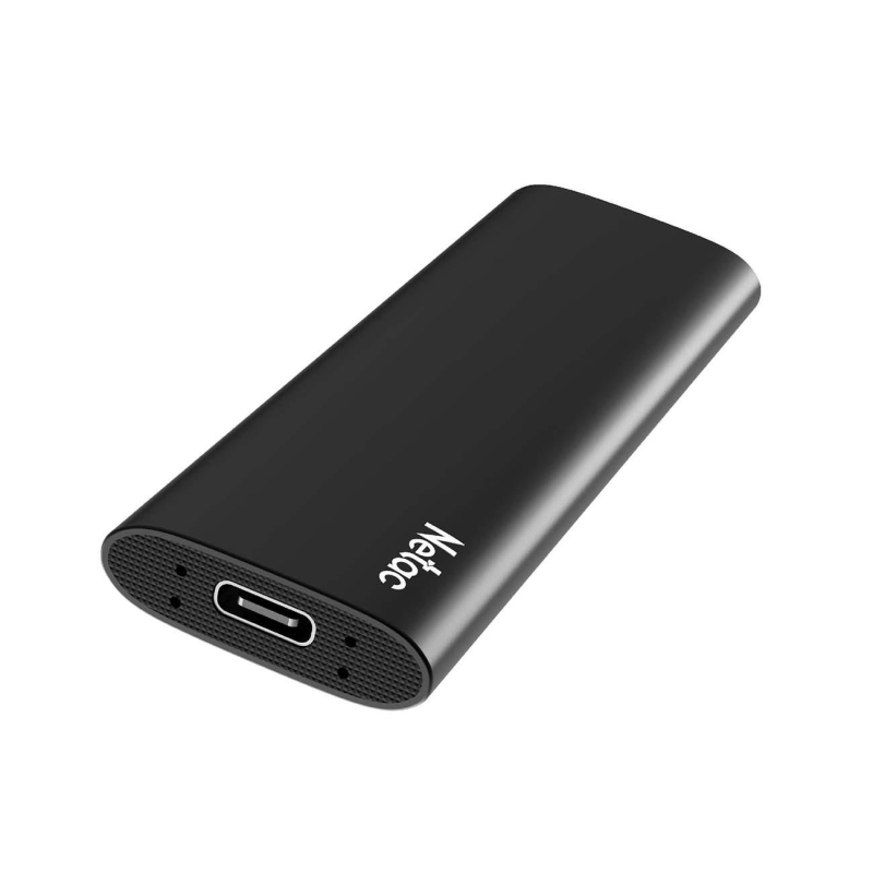 Портативный SSD Netac 128Gb/USB-C/EXT/Black (NT01ZSLIM-128G-32BK) - фото 5