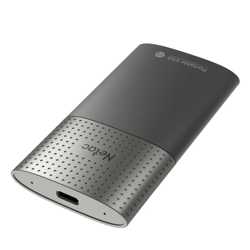 Портативный SSD Netac 500Gb/USB-C/EXT/Black (NT01Z9-500G-32BK) - фото 2
