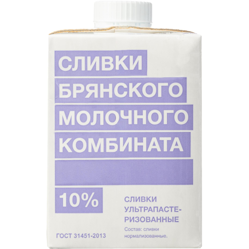 Сливки БМК ультрапастеризованные 10%, 500 г - фото 2