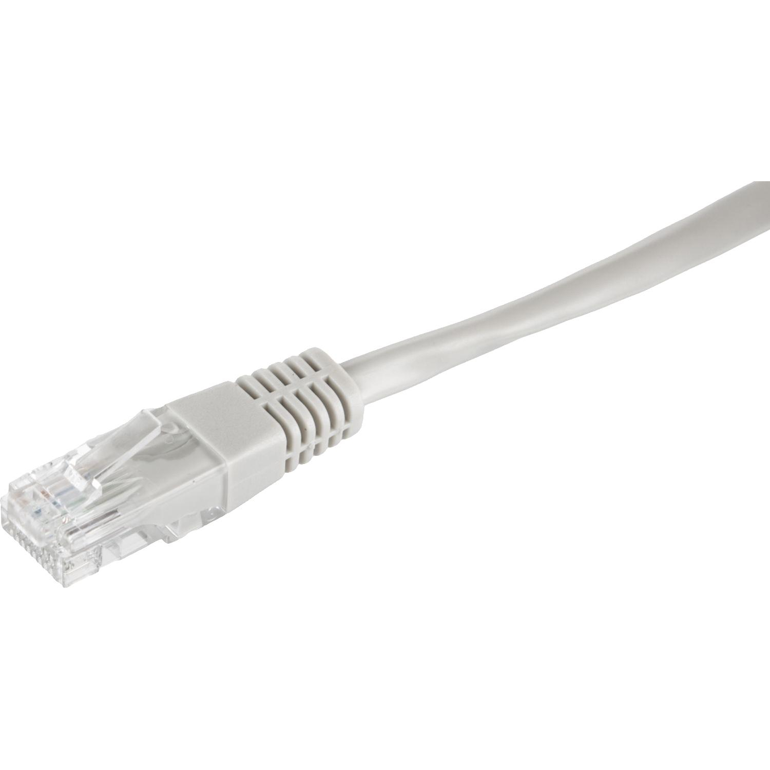 Патч-корд BigTech OPCC003 UTP CCA кат.5e/2м/литой/многожильный (серый) - фото 5