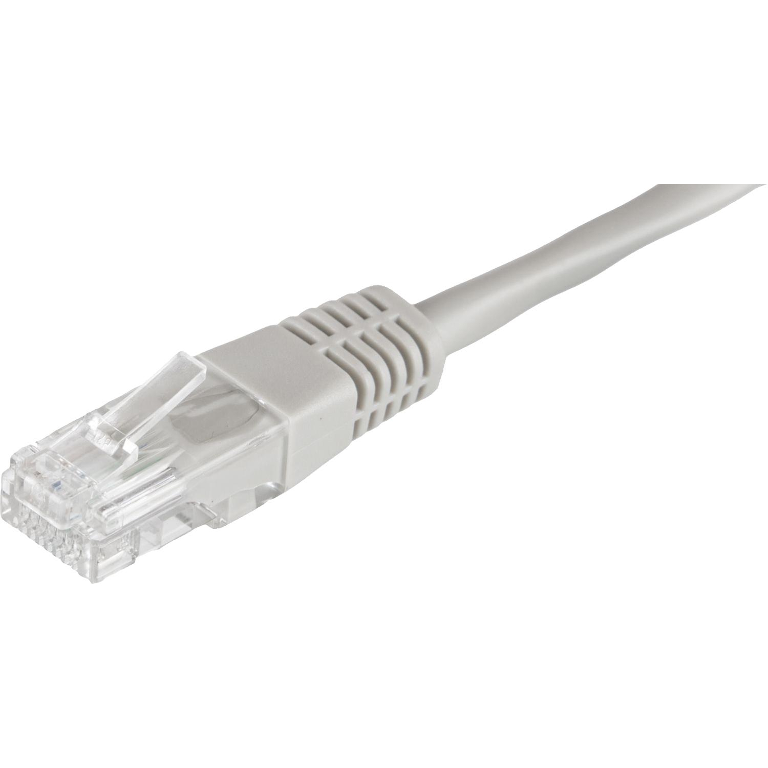 Патч-корд BigTech OPCC003 UTP CCA кат.5e/2м/литой/многожильный (серый) - фото 6