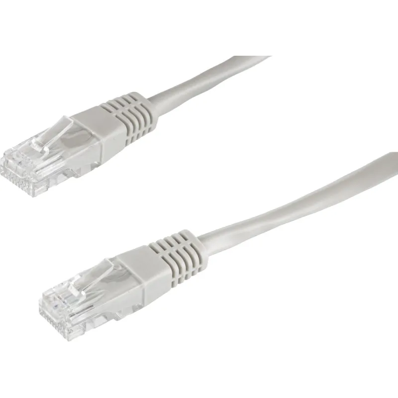 Патч-корд BigTech OPCC004 UTP CCA кат.5e/3м/литой/многожильный (серый) - фото 4