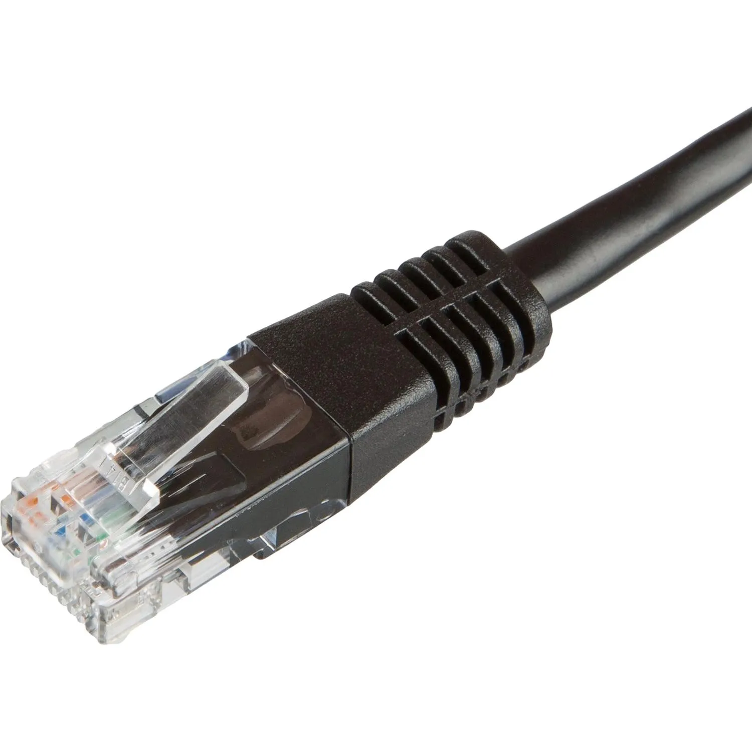 Патч-корд BigTech OPCC007 UTP CCA кат.5e/0.5м/литой/многожильн (черный) - фото 6