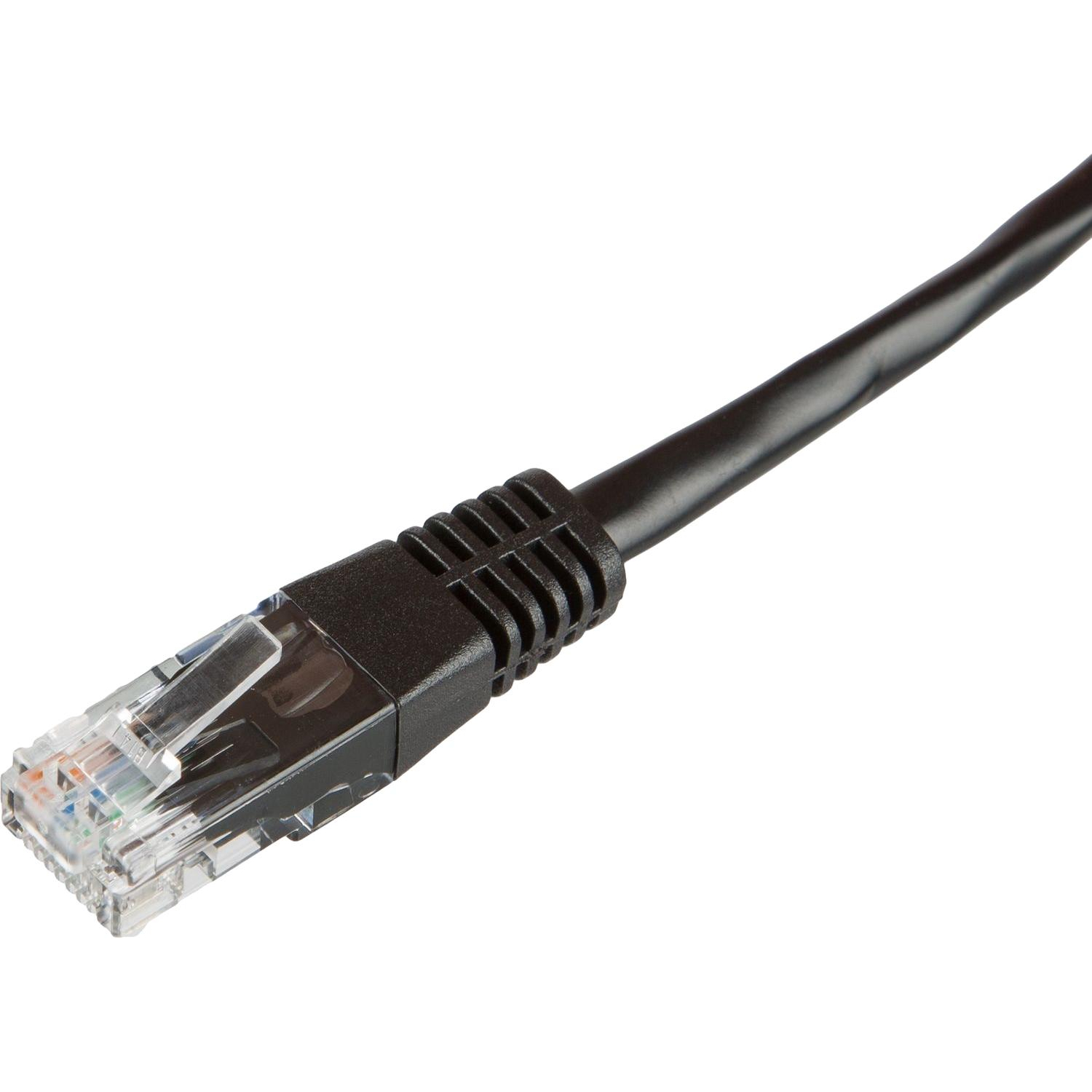 Патч-корд BigTech OPCC008 UTP CCA кат.5e/1м/литой/многожильный (черный) - фото 5