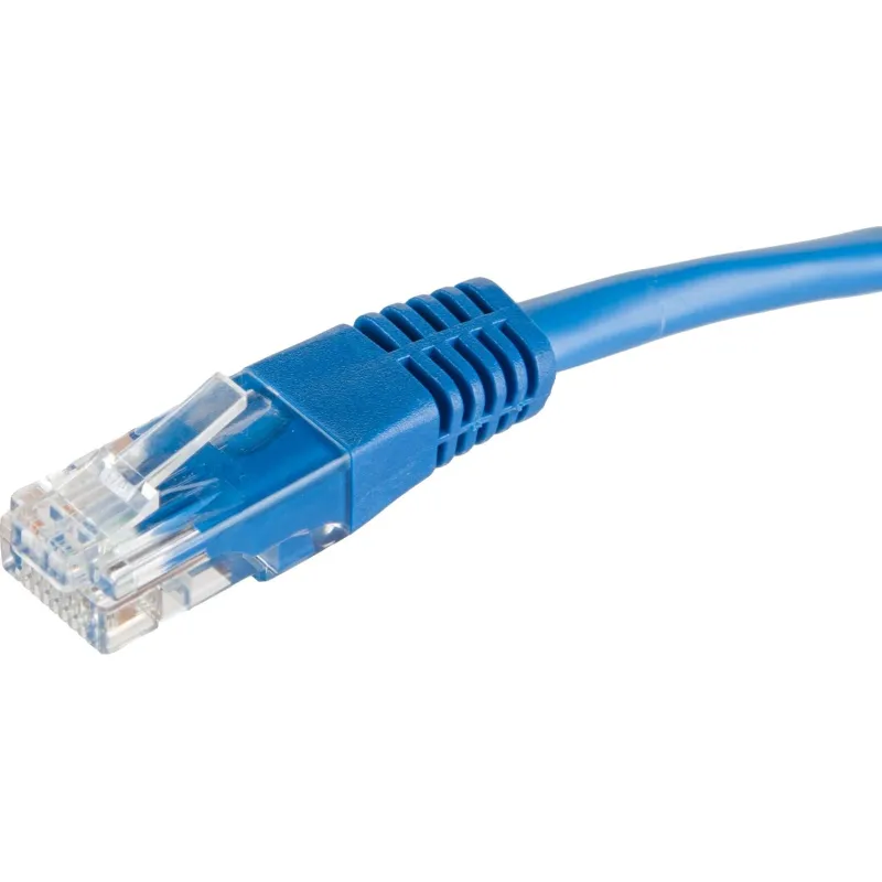 Патч-корд BigTech OPCC015 UTP CCA кат.5e/2м/литой/многожильный (синий) - фото 6