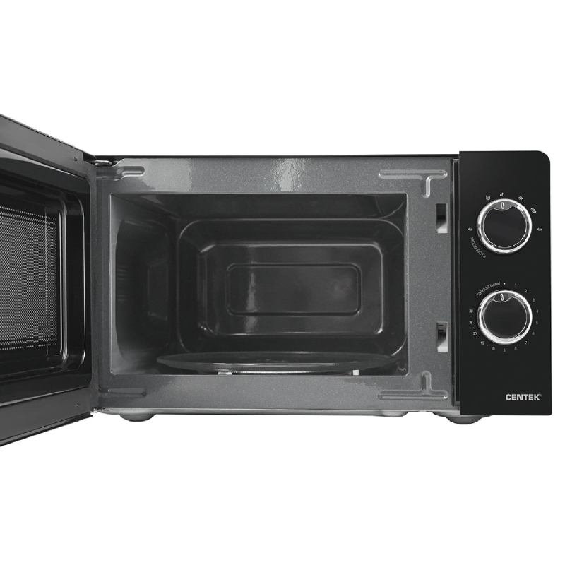 Микроволновая печь Centek CT-1575, 700 Вт, 20л, черный - фото 2