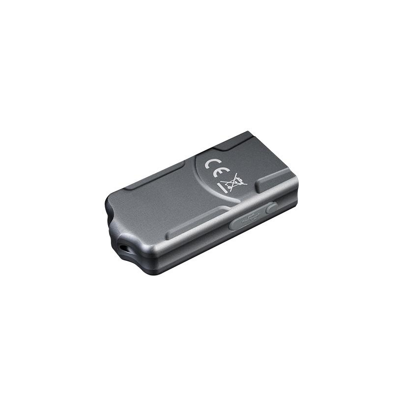 Фонарь брелок Fenix  E03R EDC V2.0  Gray - фото 4