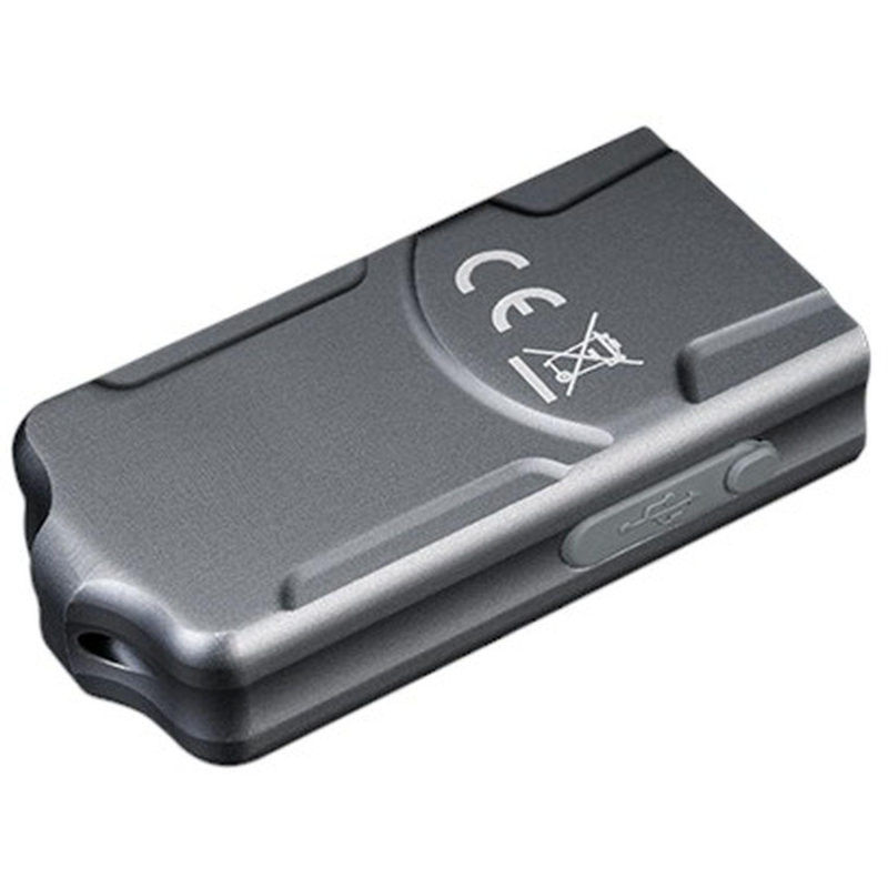 Фонарь брелок Fenix E03R EDC V2.0 Blue - фото 2